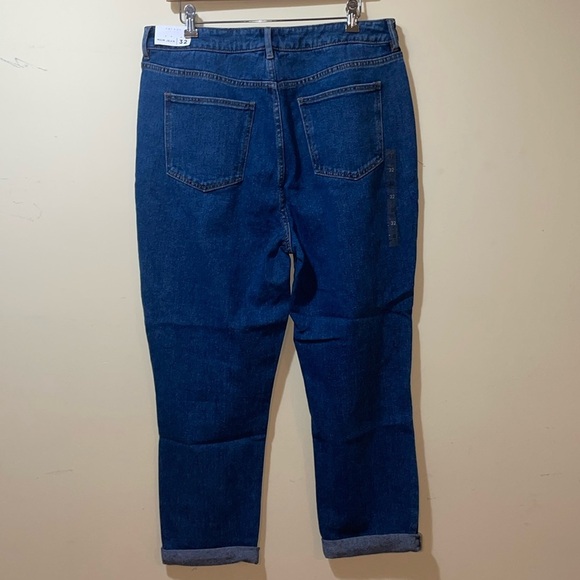 Womens New PacSun Mom Jeans Dark Denim - Picture 6 of 6